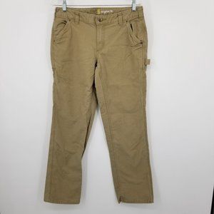 Carhartt Original Fit Women's Khaki Pants Size 10 Regular